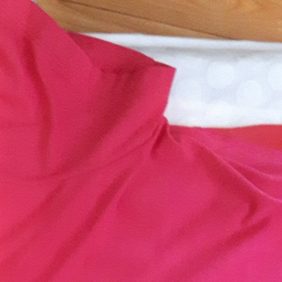 Yoga fushia orange mesh shirt - Picture 6 of 9